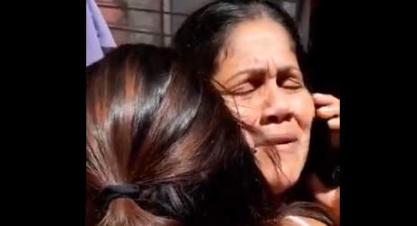 Video: el instante en que la víctima de la violación y su mamá se enteran de la detención | Información General