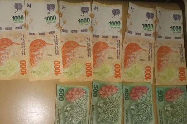 Insólito: se enojó por un control policial y arrojó dinero al aire | Información General