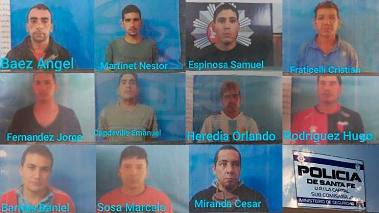 Sogas improvisadas, barrotes limados y techos rotos: así se escaparon 12 presos de una subcomisaría en Santa Fe | Información General