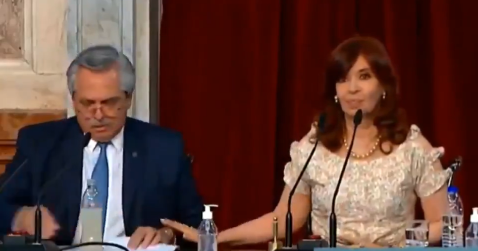 El gesto de Cristina sobre Alberto que generó polémica en el inicio de las sesiones ordinarias | Información General