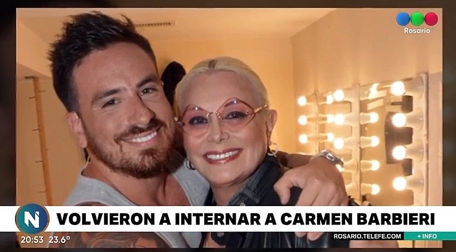Internaron nuevamente a Carmen Barbieri | Entretenimiento
