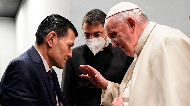 El Papa se reunió en Irak con el padre de Alan Kurdi, el niño ahogado en el Mediterráneo | Internacionales