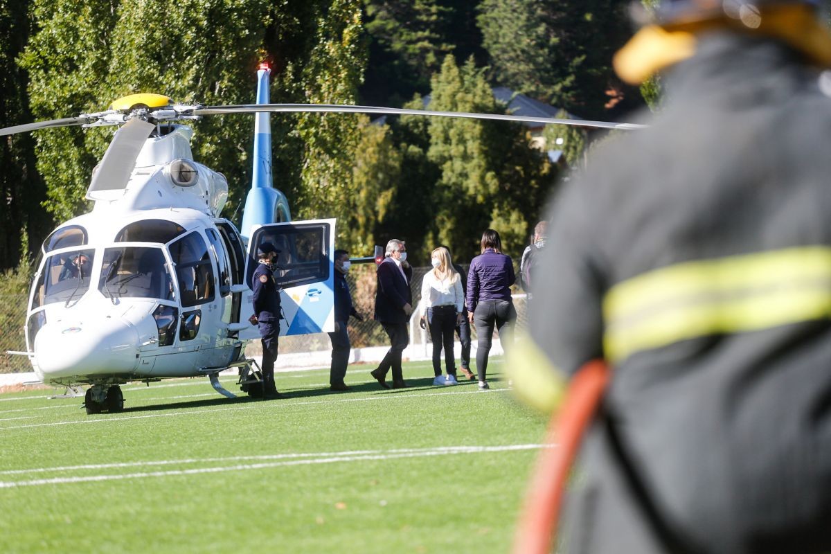 Tras los incidentes, Alberto Fernández abandonó Chubut | Política