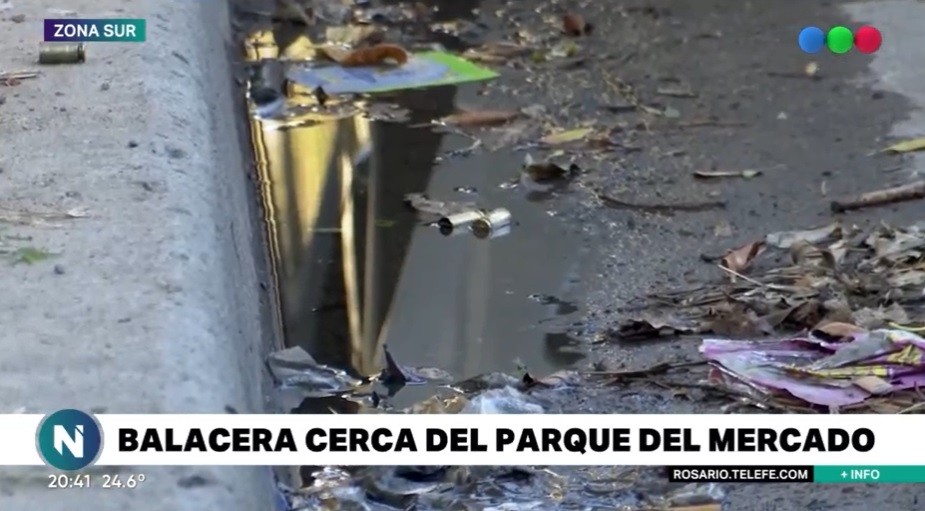 Feroz balacera alteró al vecindario de barrio Parque del Mercado | Rosario y la región