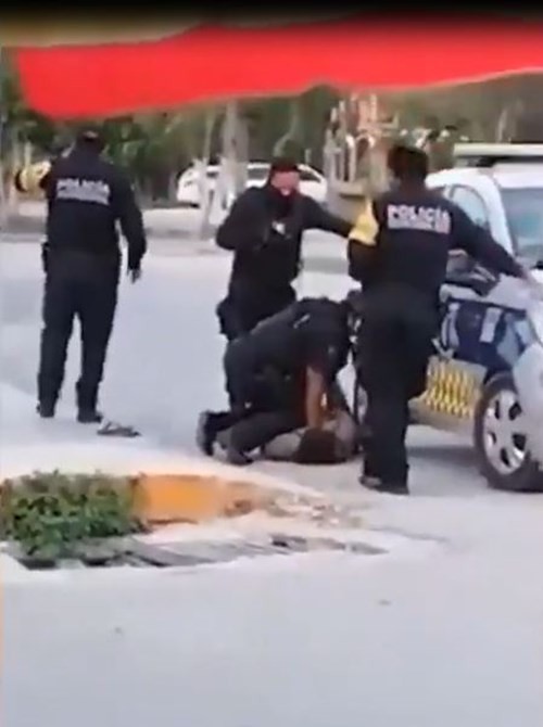 Un policía mexicano asfixió y mató a una inmigrante salvadoreña y desató indignación | Internacionales