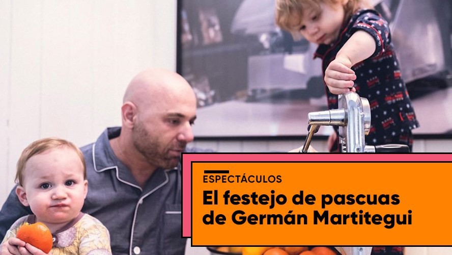 La tierna foto de German Martitegui en la celebración de Pascuas | Entretenimiento