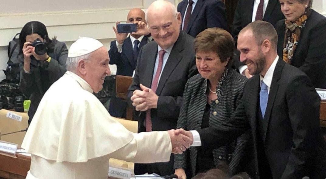 Guzmán visitó al Papa Francisco en el Vaticano | Política