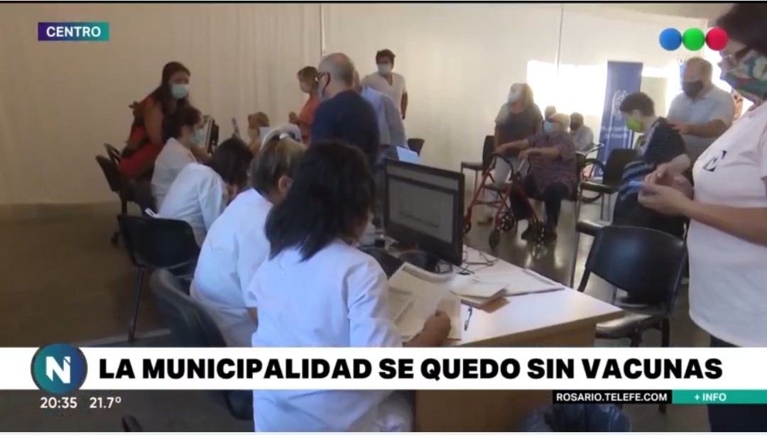 Coronavirus: la Municipalidad se quedó sin vacunas y espera más dosis | Rosario y la región