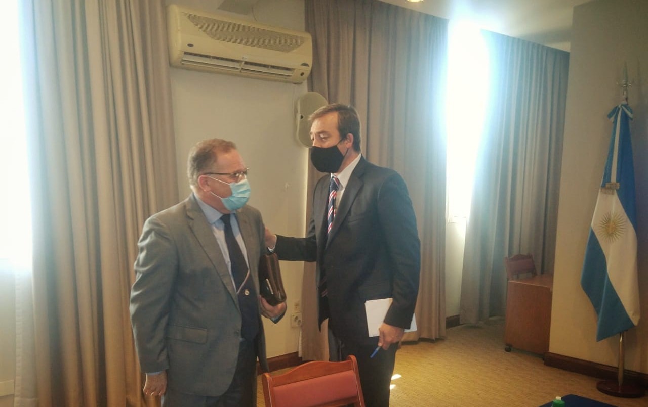 Lagna se reunió con Martin Soria, Ministro de Justicia de la Nación | Rosario y la región