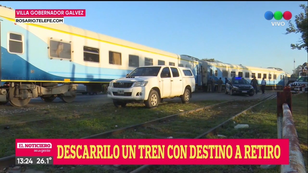 Descarriló un tren en Villa Gobernador Gálvez | Rosario y la región
