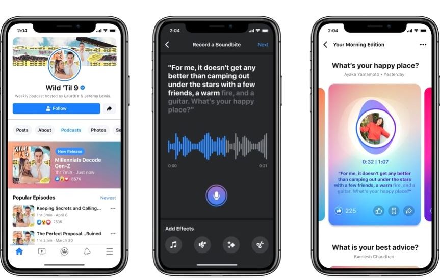 Facebook agregará podcasts y otros productos de audio a su plataforma | Tecnología