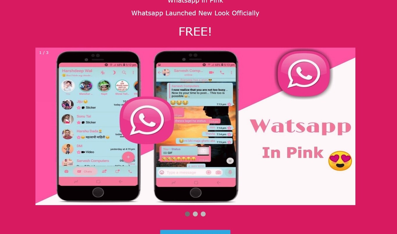 Qué es WhatsApp Pink y cómo protegerse de sus peligros | Tecnología
