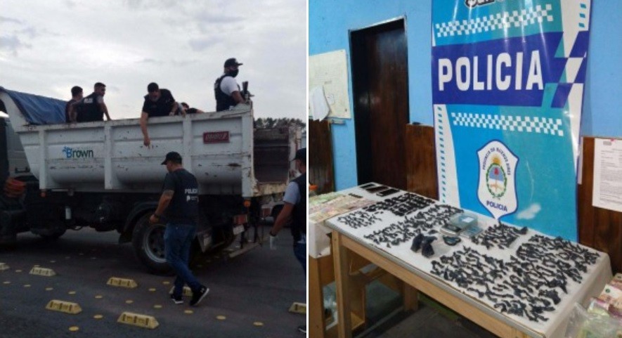 Policías se escondieron en un camión de recolección de residuos para atrapar a narcos | Información General