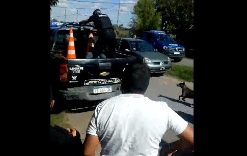 Video: quisieron lincharlo por violar a una adolescente en San Lorenzo | Rosario y la región