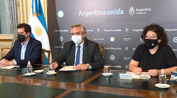 Fernández dijo a los gobernadores que "la premisa es bajar los contagios" | Información General
