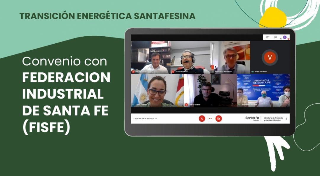 Santa Fe firmó un convenio con FISFE en el marco de la transición energética santafesina | Rosario y la región