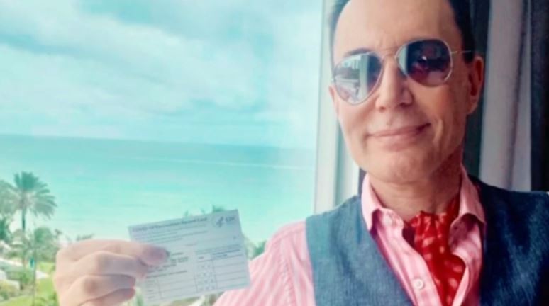 Marcelo Polino se vacunó en los Estados Unidos: "Finalmente, lo logré" | Entretenimiento