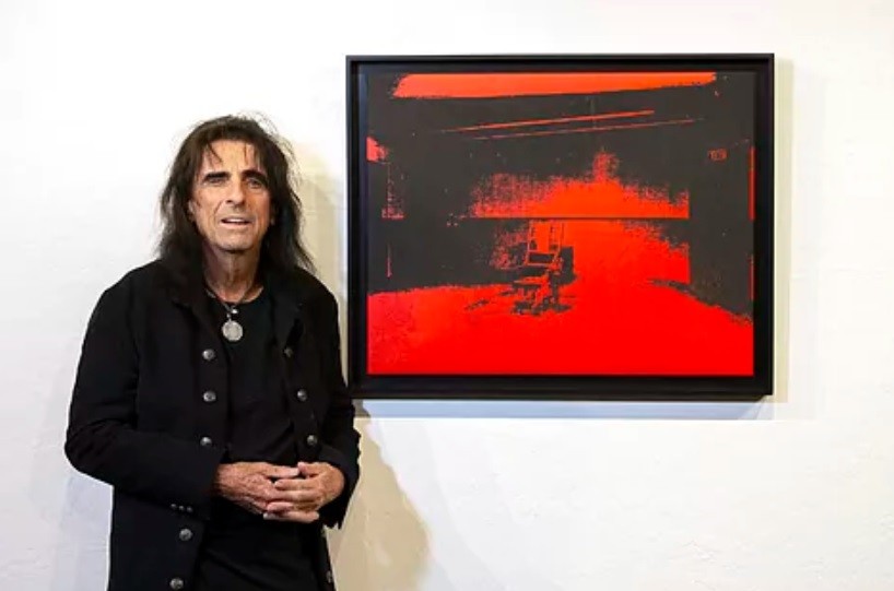 Alice Cooper vende una obra de Andy Warhol: "ya no encaja" con sus gustos | Espectáculos