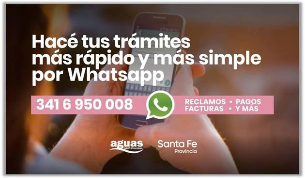 Aguas Santafesinas suspende la atención presencial de usuarios en toda su área de servicios | Servicios