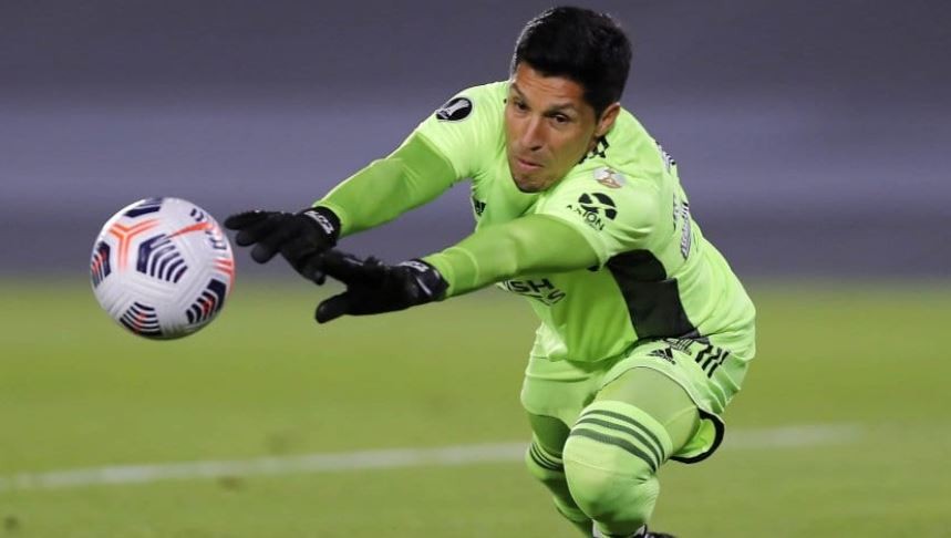 River, con Enzo Pérez de arquero, venció 2 a 1 a Independiente Santa Fe en la Libertadores | Deportes