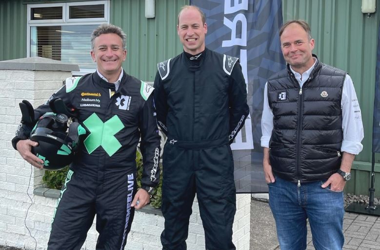 El príncipe Guillermo testeó un híbrido eléctrico que compite en Extreme E | Deportes