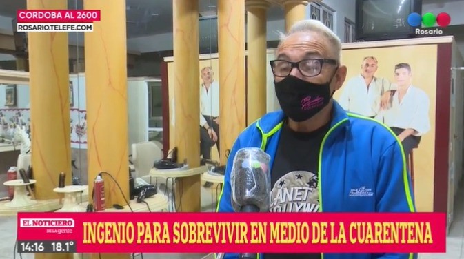 Peluquero Rosarino: "Estamos atendiendo cómo dice Alberto" | Rosario y la región
