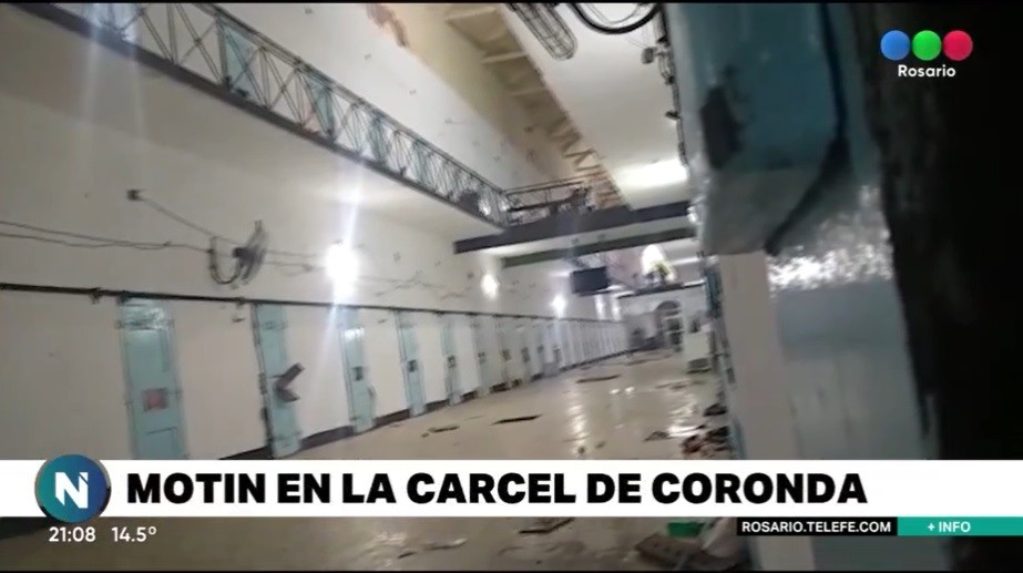 Tensión por motín de presos en la cárcel de Coronda | Rosario y la región