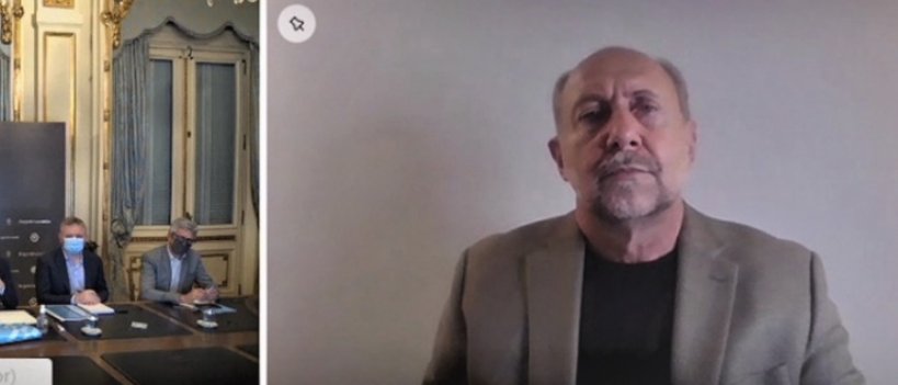 Perotti analizó con Vizotti y De Pedro el Plan nacional de Vacunación | Información General