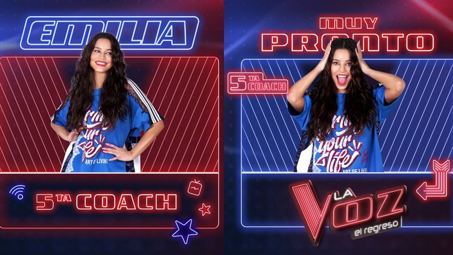 ¡Se confirmó! Emilia Mernes es la 5ta Coach del spin off: “El Regreso” | Entretenimiento