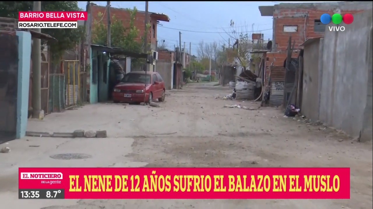 Balearon a un nene de 12 años en la zona sudoeste | Rosario y la región