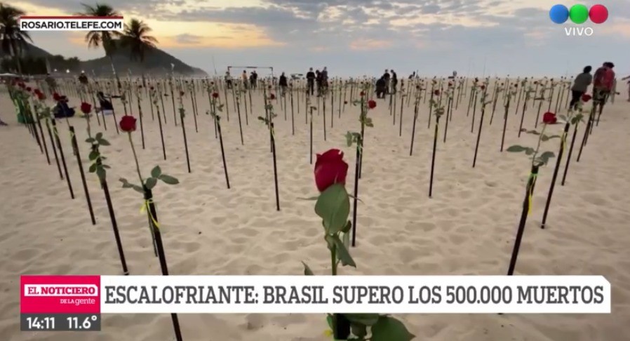 Brasil superó las 500.000 muertes por COVID-19 y los expertos advierten sobre la inminente llegada de una tercera ola | Internacionales