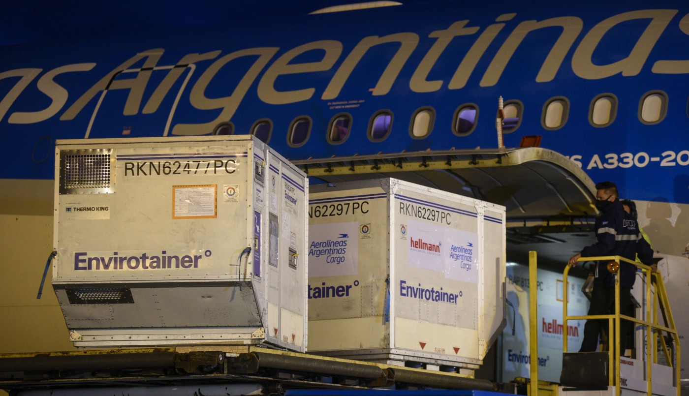 Llegaron otras 464.000 vacunas y se completa la entrega de Sinopharm | Información General