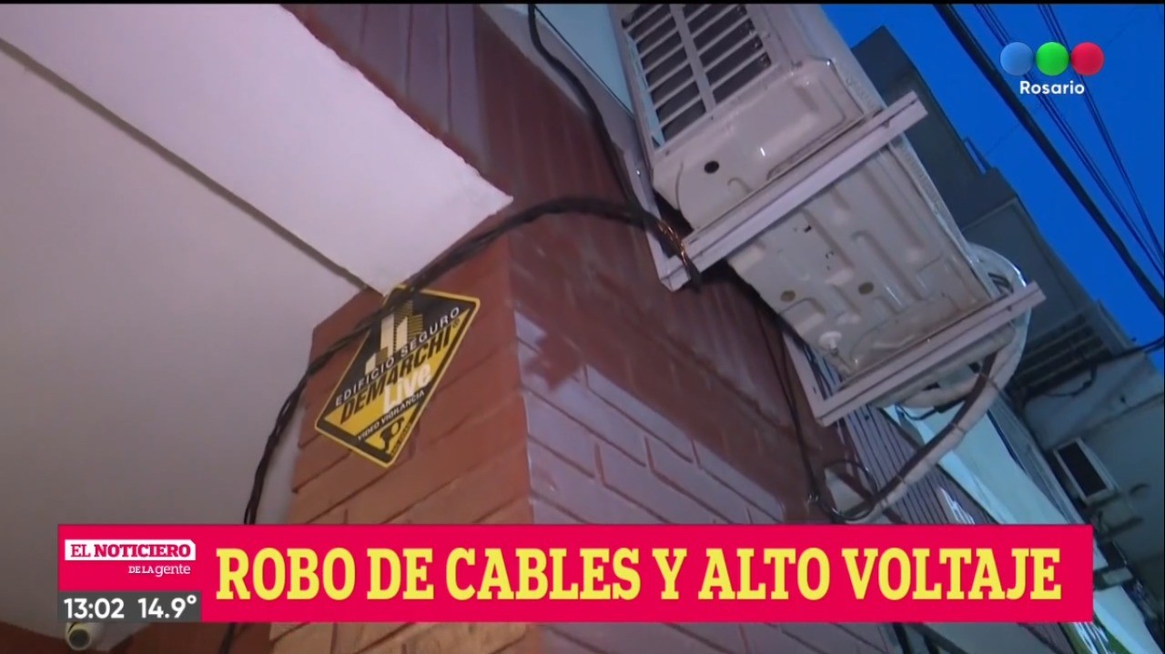 Los robacables volvieron a atacar en Pichincha | Rosario y la región