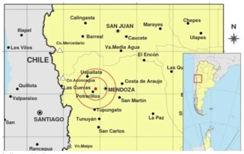 Tres fuertes temblores sacudieron a la provincia de Mendoza | Información General