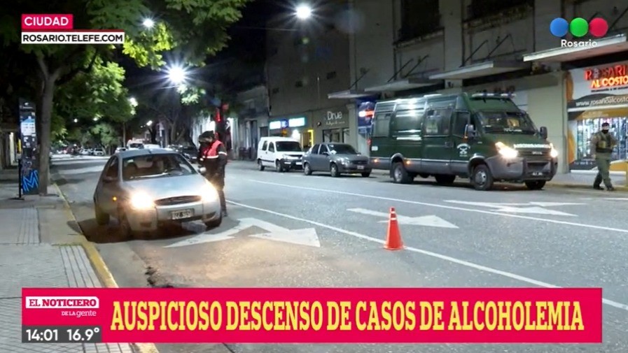 Desde la implementación de alcoholemia cero, bajó el número de test positivos en Rosario | Rosario y la región