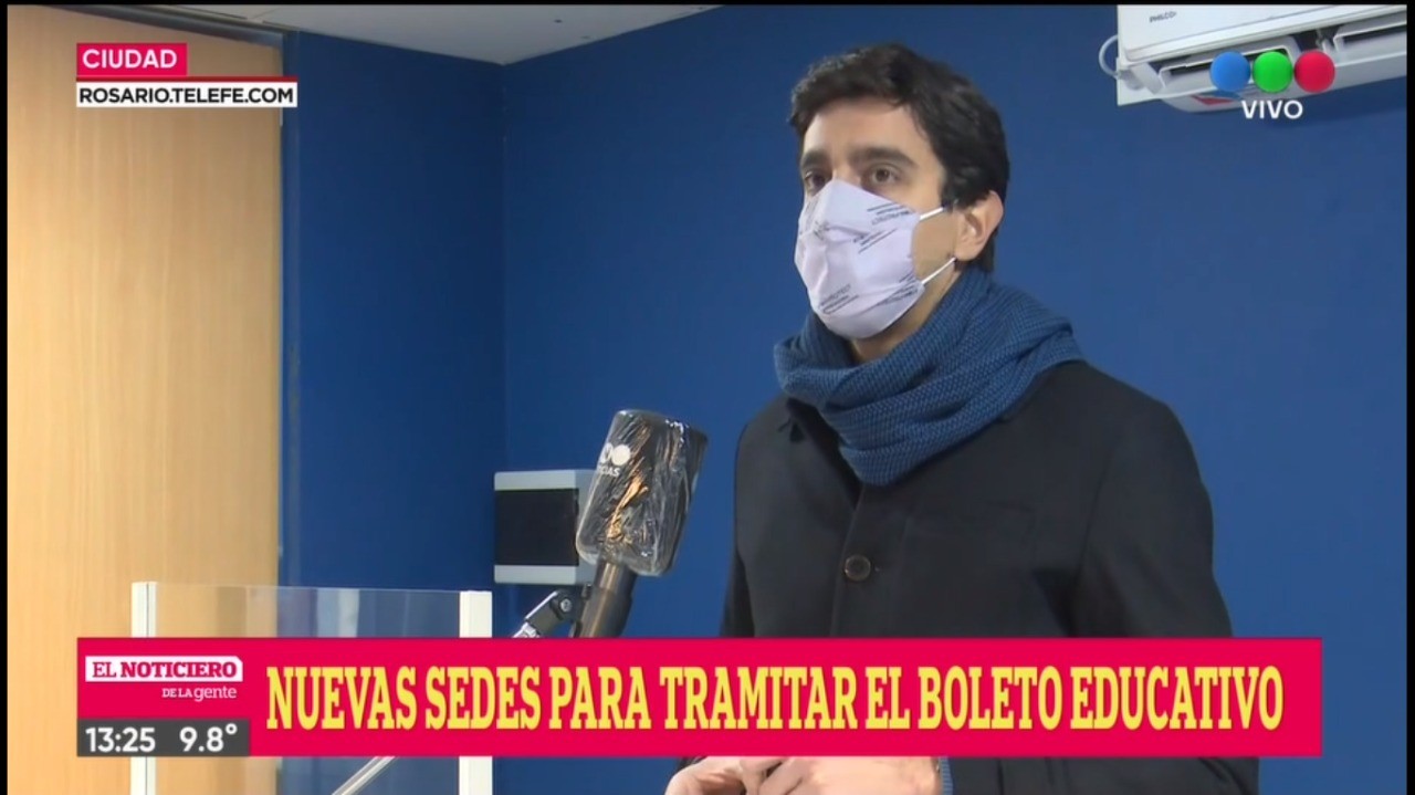 Trasladaron la oficina de Boleto Educativo de la Plaza San Martín, a la Sede de Gobernación | Rosario y la región