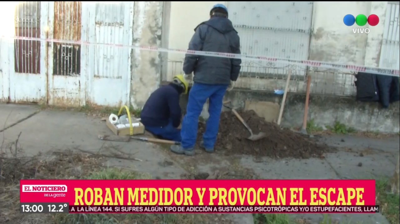 Por el robo de caños, delincuentes provocaron una fuga de gas en el barrio La Cerámica | Rosario y la región