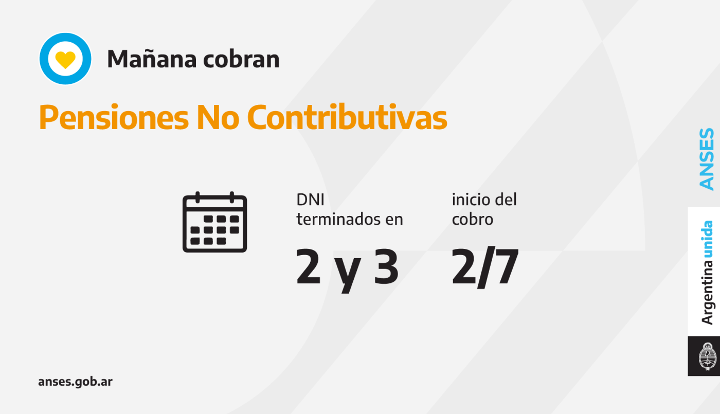 Calendario de pagos para el viernes 2 de julio | Servicios