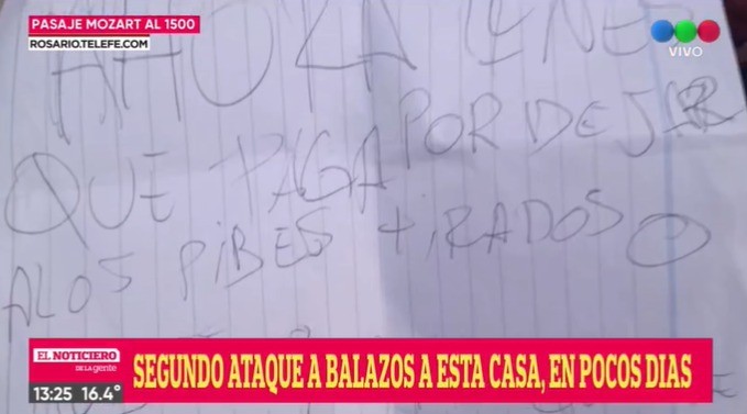 Por segunda vez, delincuentes balearon una residencia en barrio Matheu | Rosario y la región