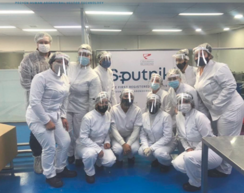 Richmond finalizó la producción de 153.441 segundas dosis de la vacuna Sputnik V | Información General