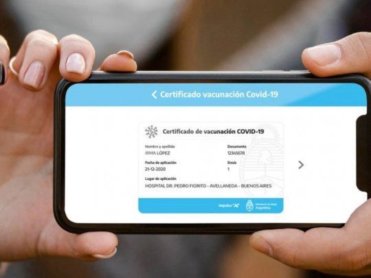 Más de 7 millones de argentinos tienen el certificado de vacunación digital | Información General