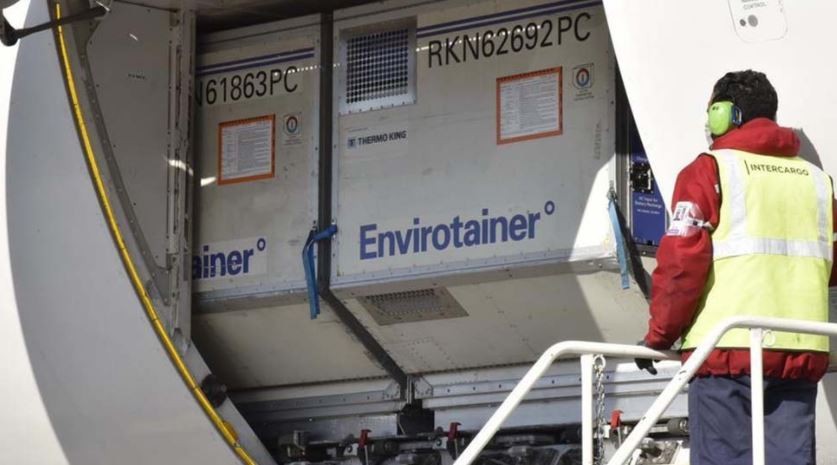 Llegaron más de 800 mil dosis de AstraZeneca para continuar con el plan de vacunación contra el coronavirus | Información General