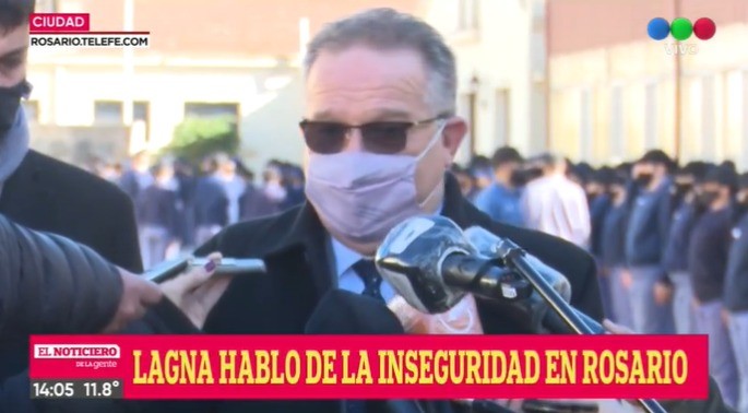 Lagna habló sobre la inseguridad de Rosario | Rosario y la región