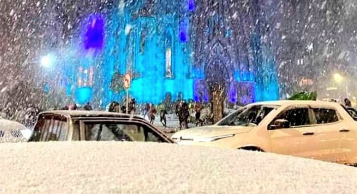 Brasil vivió una nevada histórica en el sur del país | Internacionales