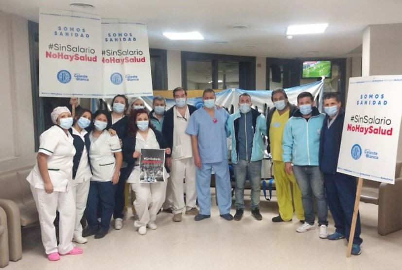 El sindicato de Sanidad acordó la paritaria con un aumento del 45% | Información General