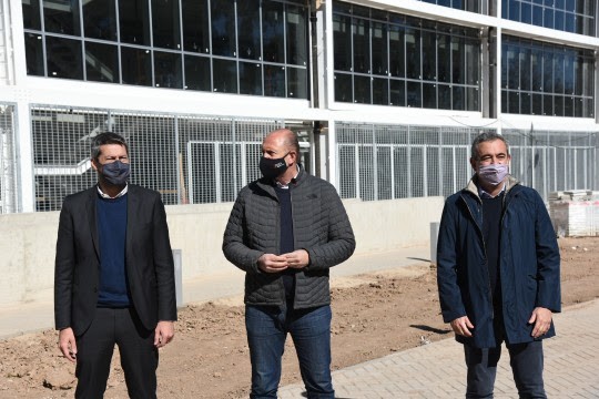 Javkin, Perotti y Lammens recorrieron las instalaciones del Cerard | Rosario y la región