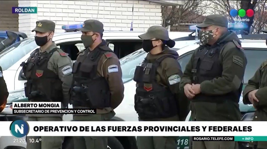 Roldán: fuerzas provinciales y federales buscan prevenir robos y atacar el narcomenudeo | Rosario y la región