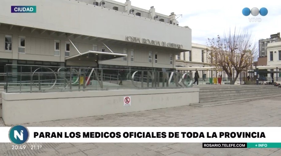 La provincia pidió tregua pero los médicos van igual al paro | Rosario y la región