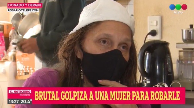 Feroz golpiza a una mujer de 62 años para robarle | Rosario y la región