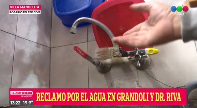 Cerca de 200 familias están sin agua en la zona sur desde hace una semana | Rosario y la región